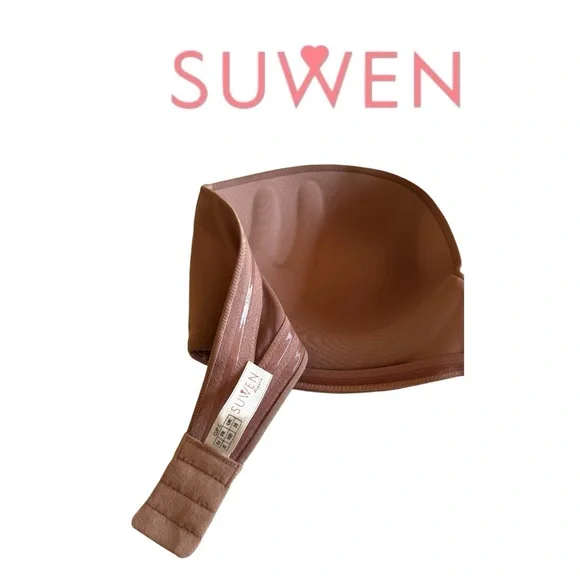 🛍️SALE🛍️ Suwen Hand Up Strapless Bandeau Bra - Picture 6 of 8